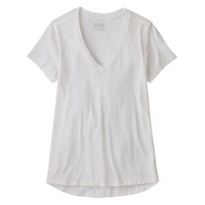 Patagonia White Side Current Tee Short Sleeve Size Large